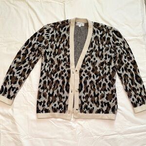 Ronny Kobo | Leopard Print Cardigan